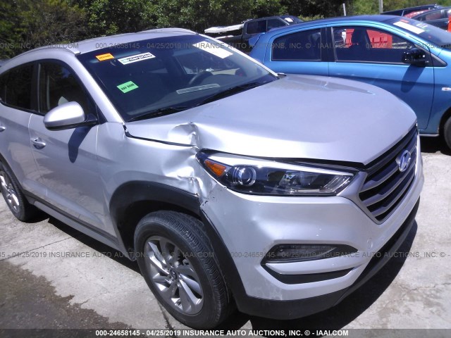 KM8J33A43JU639459 - 2018 HYUNDAI TUCSON LIMITED/SPORT AND ECO/SE SILVER photo 6