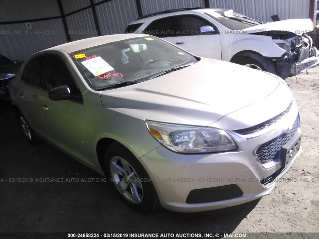 1G11B5SL6FF351593 - 2015 CHEVROLET MALIBU LS TAN photo 1