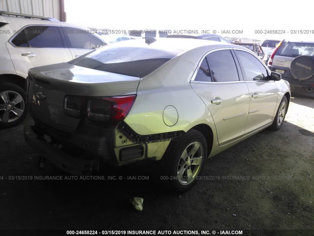 1G11B5SL6FF351593 - 2015 CHEVROLET MALIBU LS TAN photo 4