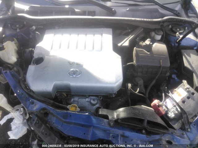 4T1BK46K29U089638 - 2009 TOYOTA CAMRY SE/LE/XLE 蓝色 照片 10