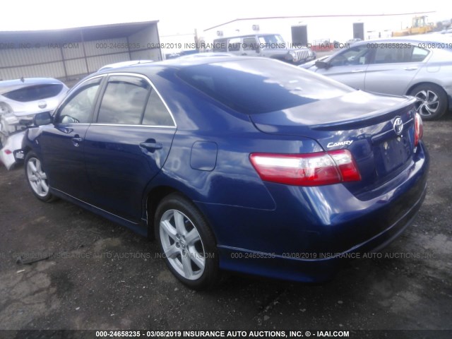 4T1BK46K29U089638 - 2009 TOYOTA CAMRY SE/LE/XLE 蓝色 照片 3