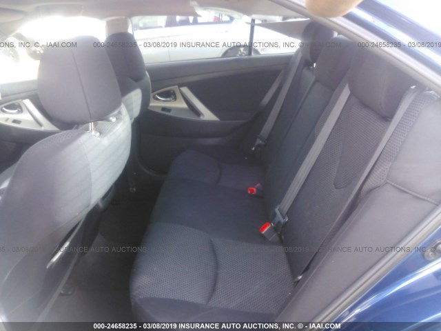 4T1BK46K29U089638 - 2009 TOYOTA CAMRY SE/LE/XLE 蓝色 照片 8