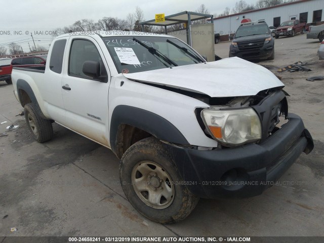 5TEUX42N57Z439167 - 2007 TOYOTA TACOMA ACCESS CAB თეთრი ფოტო 1