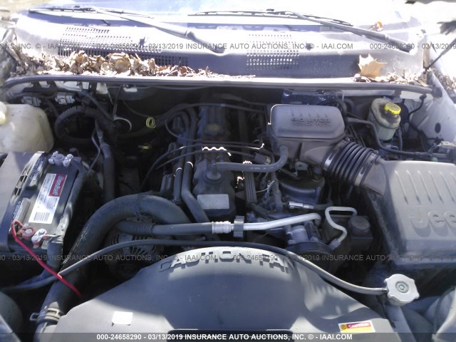 1J4GW48S64C407605 - 2004 JEEP GRAND CHEROKEE LAREDO/COLUMBIA/FREEDOM 白色 照片 10