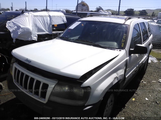 1J4GW48S64C407605 - 2004 JEEP GRAND CHEROKEE LAREDO/COLUMBIA/FREEDOM 白色 照片 2