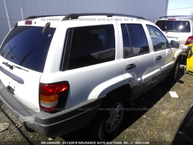 1J4GW48S64C407605 - 2004 JEEP GRAND CHEROKEE LAREDO/COLUMBIA/FREEDOM 白色 照片 4
