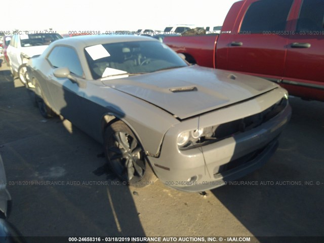 2C3CDZAG6HH640680 - 2017 DODGE CHALLENGER SXT GRAY photo 1