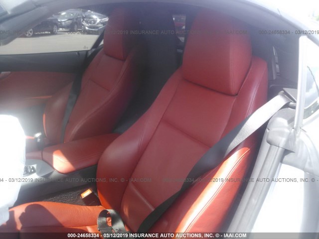 WBALM1C51FE634571 - 2015 BMW Z4 SDRIVE35IS SILVER photo 8