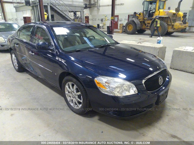 1G4HD57236U213033 - 2006 BUICK LUCERNE CXL Dark Blue photo 1