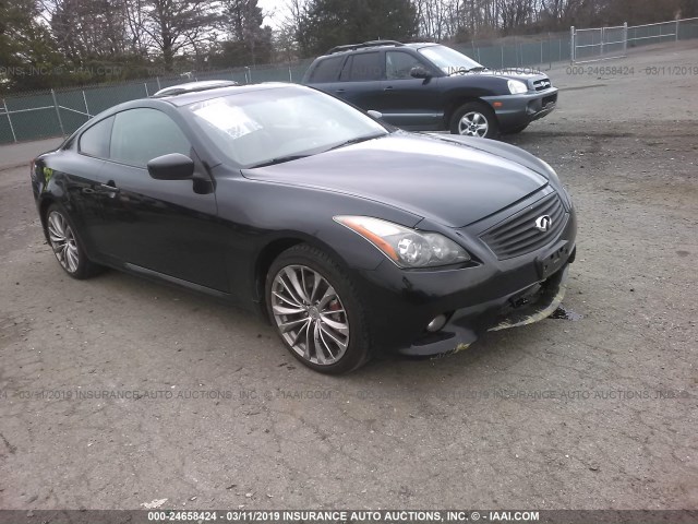 JN1CV6EL9BM260934 - 2011 INFINITI G37 BLACK photo 1