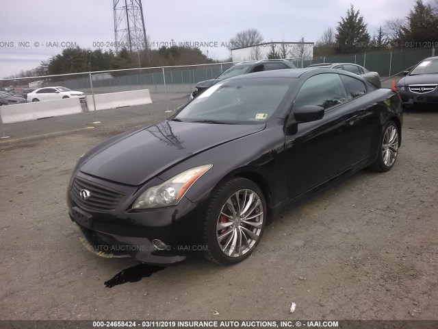 JN1CV6EL9BM260934 - 2011 INFINITI G37 BLACK photo 2