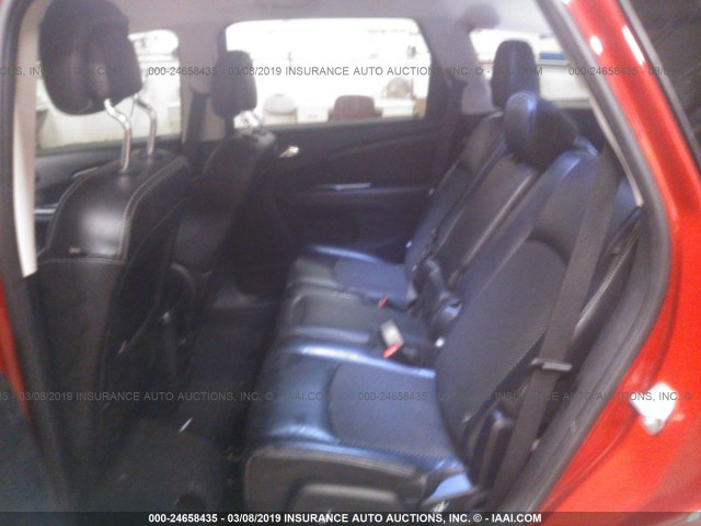 3C4PDDGG4FT536202 - 2015 DODGE JOURNEY CROSSROAD RED photo 8