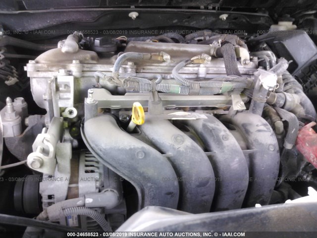 2T1KU4EE8AC326208 - 2010 TOYOTA COROLLA MATRIX  BLUE photo 10