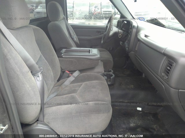 1GCEC14XX7Z192012 - 2007 CHEVROLET SILVERADO C1500 CLASSIC BLACK photo 5