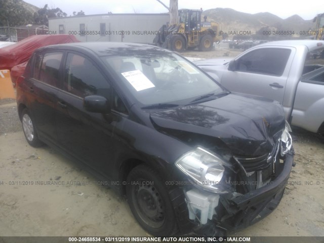 3N1BC1CP3CK218531 - 2012 NISSAN VERSA S/SL BLACK photo 1