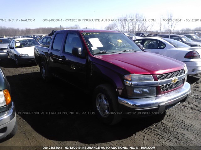 1GCCS138858238525 - 2005 CHEVROLET COLORADO RED photo 1