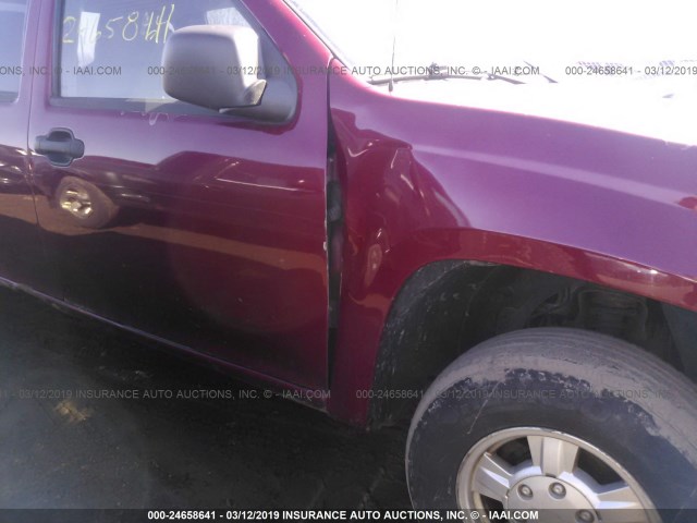 1GCCS138858238525 - 2005 CHEVROLET COLORADO RED photo 6