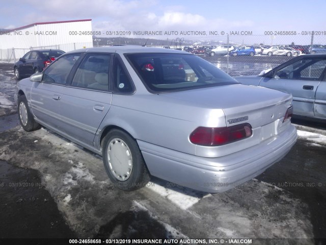 1FALP52U3SG212722 - 1995 FORD TAURUS GL/SE SILVER photo 3