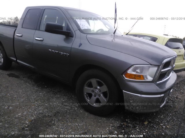 1C6RD6GP8CS288089 - 2012 DODGE RAM 1500 SLT GRAY photo 1