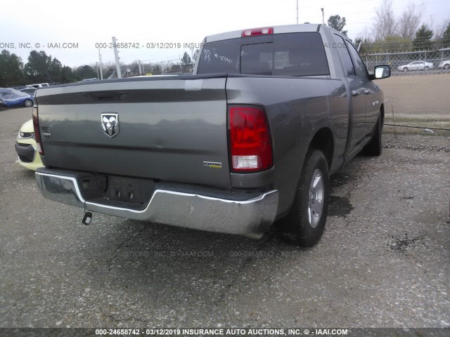 1C6RD6GP8CS288089 - 2012 DODGE RAM 1500 SLT GRAY photo 4