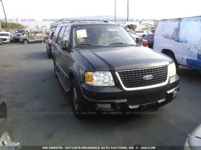 1FMFU17L64LB63871 - 2004 FORD EXPEDITION EDDIE BAUER BLUE photo 1