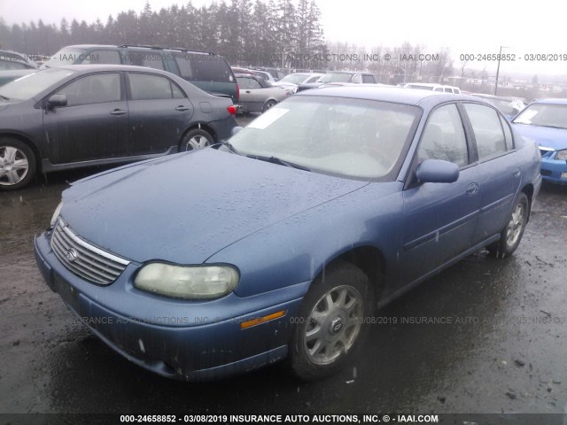1G1NE52M2W6118666 - 1998 CHEVROLET MALIBU LS BLUE photo 2