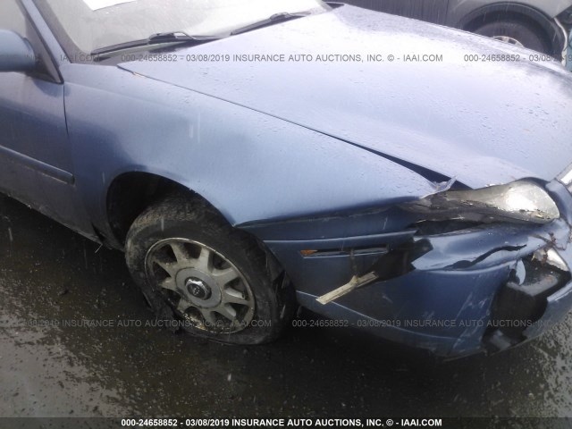 1G1NE52M2W6118666 - 1998 CHEVROLET MALIBU LS BLUE photo 6