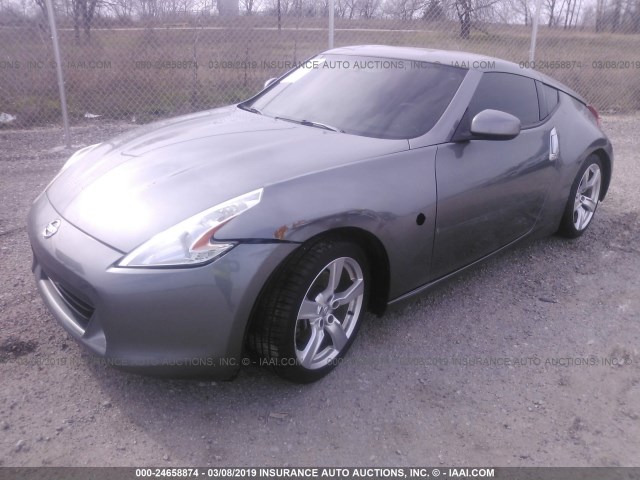 JN1AZ4EHXCM564089 - 2012 NISSAN 370Z TOURING/NISMO GRAY photo 2