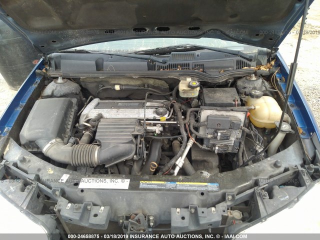 1G8AN12F54Z101589 - 2004 SATURN ION LEVEL 2 蓝色 照片 10