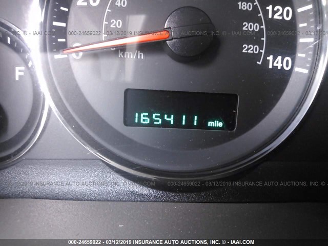 1J8HH48N06C179773 - 2006 JEEP COMMANDER RED photo 7