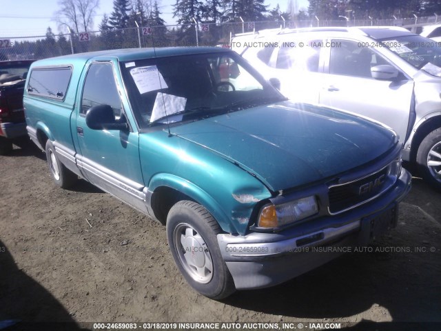 1GTCS1442S8510736 - 1995 GMC SONOMA GREEN photo 1