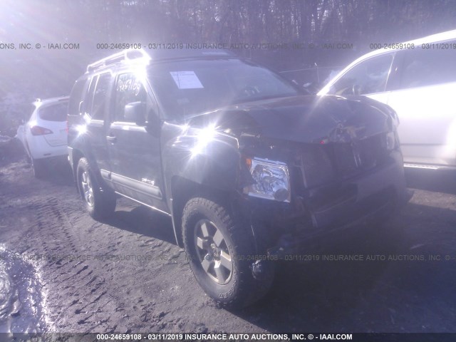 5N1AN08WX8C528620 - 2008 NISSAN XTERRA OFF ROAD/S/SE GRAY photo 1