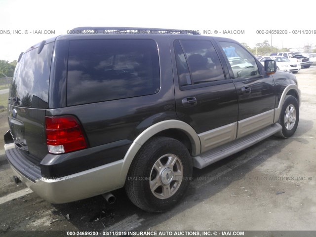 1FMPU17545LA20943 - 2005 FORD EXPEDITION EDDIE BAUER BROWN photo 4