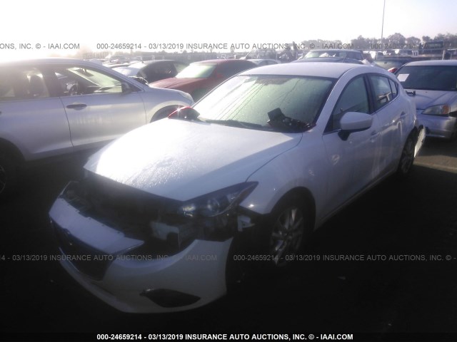 3MZBM1L71FM150391 - 2015 MAZDA 3 TOURING WHITE photo 2