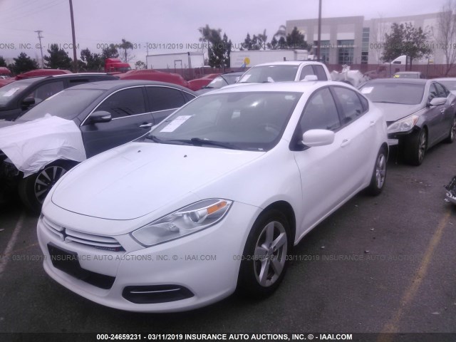 1C3CDFFA9GD819469 - 2016 DODGE DART SXT SPORT WHITE photo 2