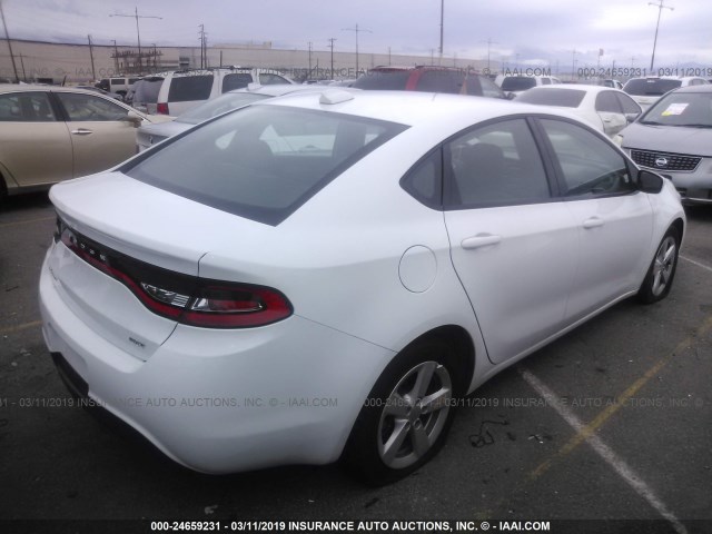 1C3CDFFA9GD819469 - 2016 DODGE DART SXT SPORT WHITE photo 4