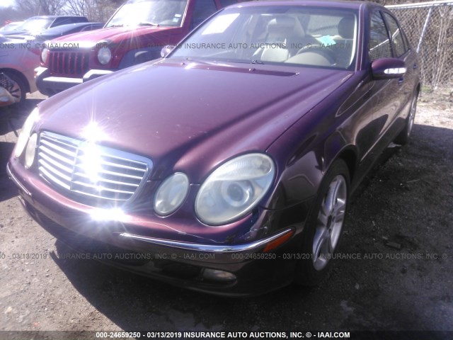 WDBUF56J16A934361 - 2006 MERCEDES-BENZ E 350 BURGUNDY photo 6