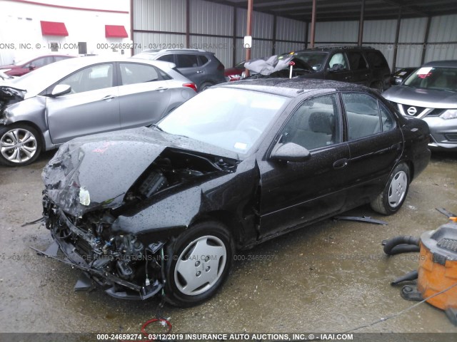 1Y1SK526XTZ073177 - 1996 GEO PRIZM LSI BLACK photo 2