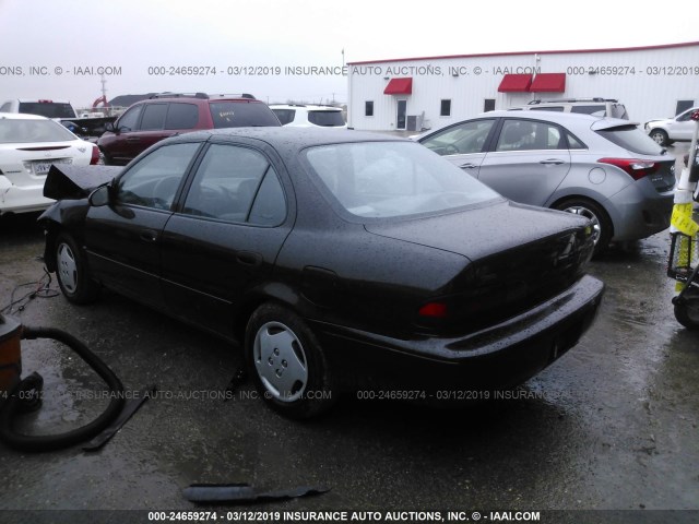 1Y1SK526XTZ073177 - 1996 GEO PRIZM LSI BLACK photo 3