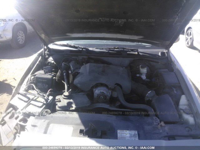 2MEFM74W8XX683162 - 1999 MERCURY GRAND MARQUIS GS GRAY photo 10