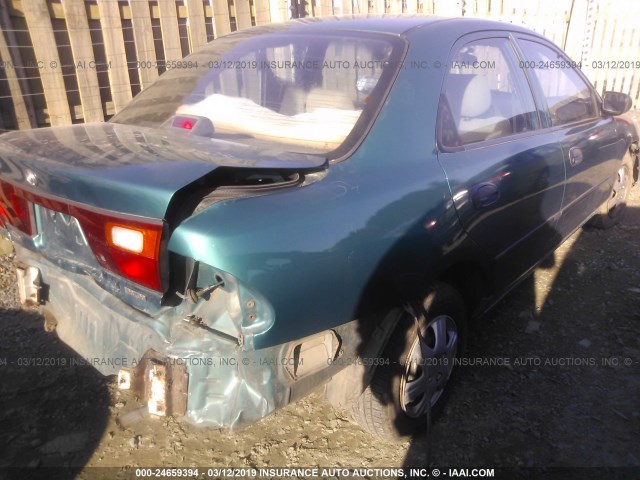 JM1BA1419S0151565 - 1995 MAZDA PROTEGE DX/LX GREEN photo 4