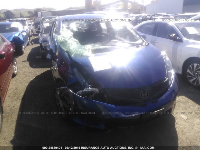 JHMGE8G58DC028907 - 2013 HONDA FIT SPORT BLUE photo 6