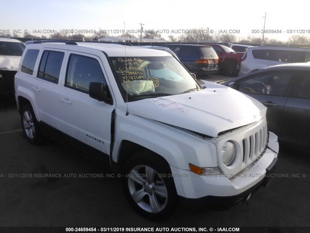 1C4NJPFB4HD183069 - 2017 JEEP PATRIOT LATITUDE WHITE photo 1