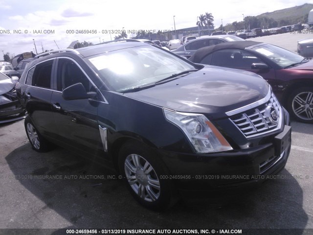 3GYFNEE37FS509882 - 2015 CADILLAC SRX LUXURY COLLECTION BLACK photo 1