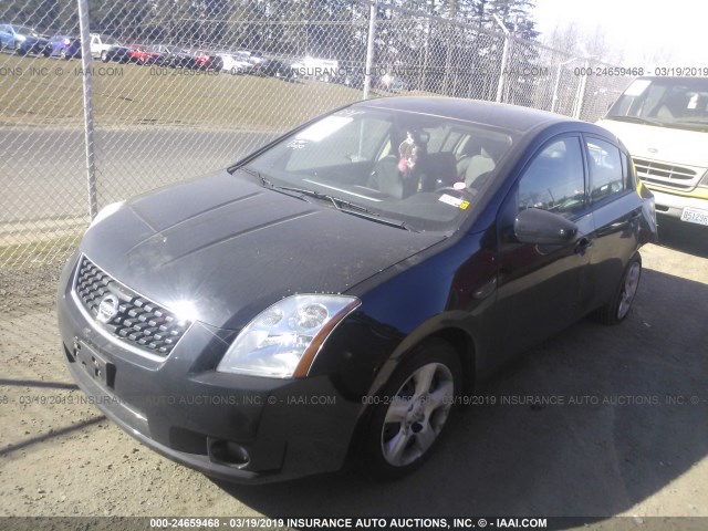 3N1AB61E59L656533 - 2009 NISSAN SENTRA 2.0/2.0S/2.0SL BLACK photo 2