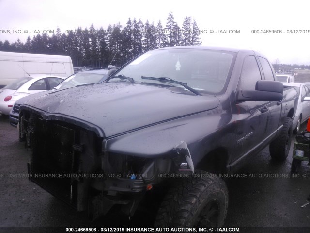 3D7KU28C23G775025 - 2003 DODGE RAM 2500 ST/SLT GRAY photo 2