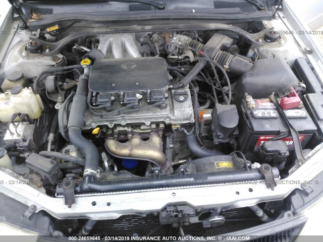 2T1CF28P61C474051 - 2001 TOYOTA CAMRY SOLARA SE/SLE GRAY photo 10