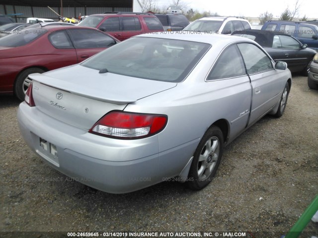 2T1CF28P61C474051 - 2001 TOYOTA CAMRY SOLARA SE/SLE GRAY photo 4