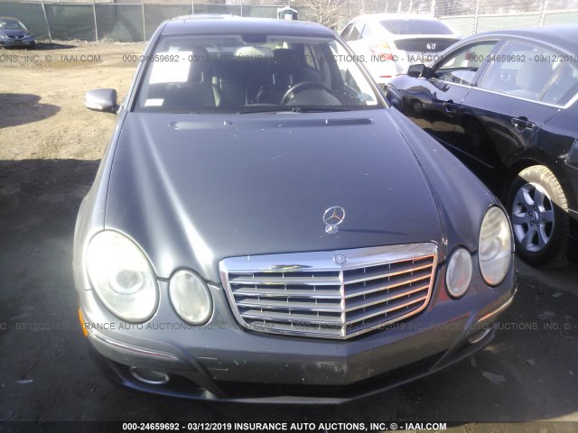 WDBUF56X77B078581 - 2007 MERCEDES-BENZ E 350 GRAY photo 6