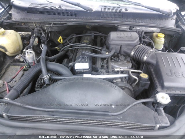 1J4GX48S54C154998 - 2004 JEEP GRAND CHEROKEE LAREDO/COLUMBIA/FREEDOM 黑色 照片 10